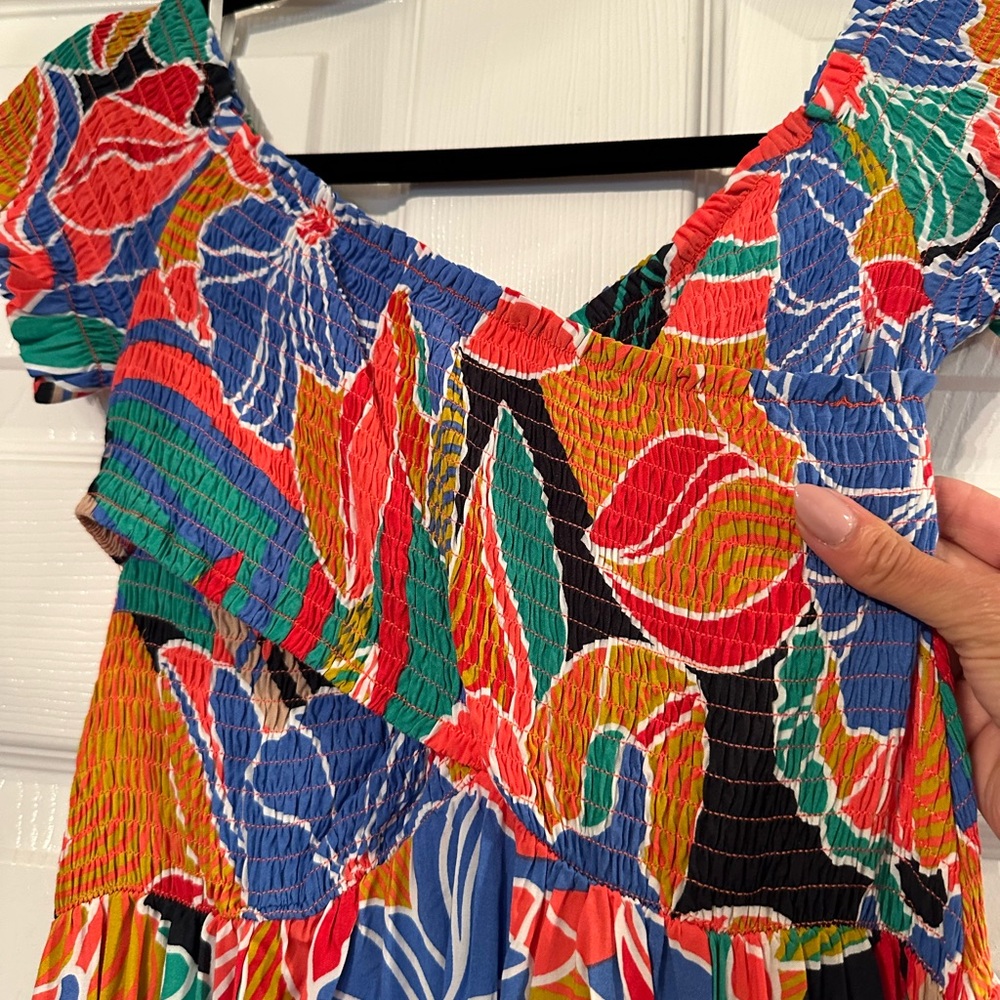 Nwot Vici Aakaa Maxi Dress - Gem